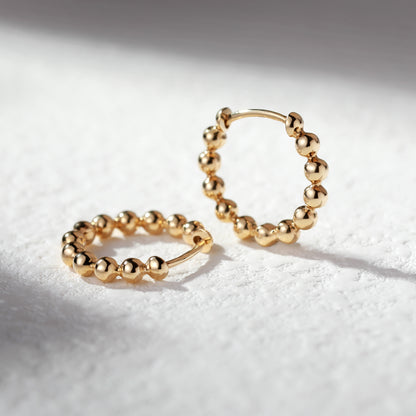 18K Gold Earrings