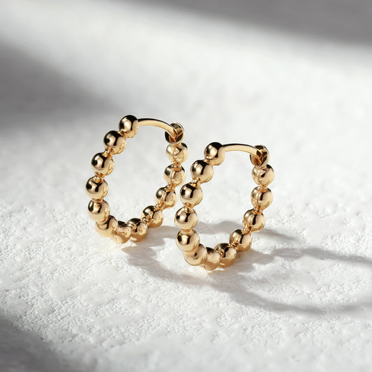 18K Gold Earrings