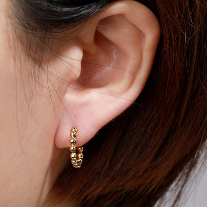 18K Gold Earrings