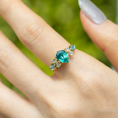 Paraiba Yag Ring