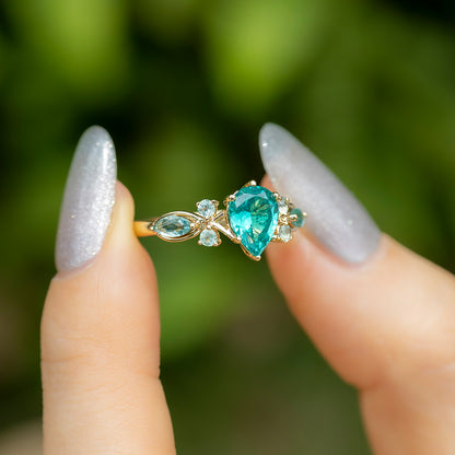 Paraiba Yag Ring